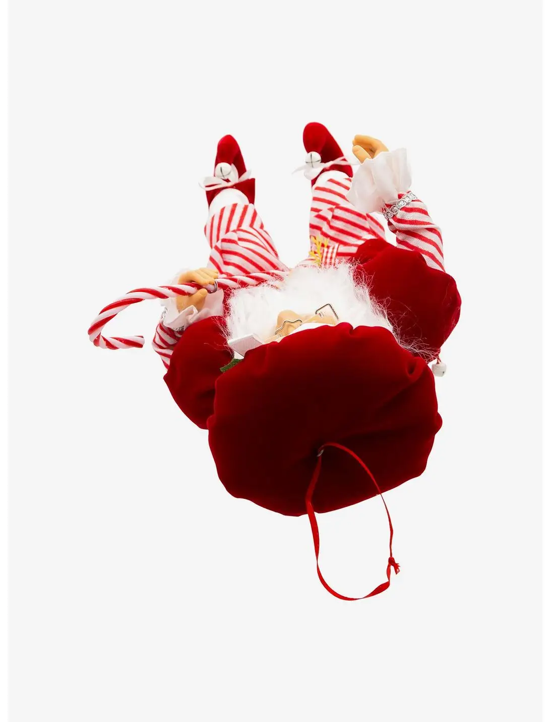 Kringle Klaus Peppermint Chef Santa Figure