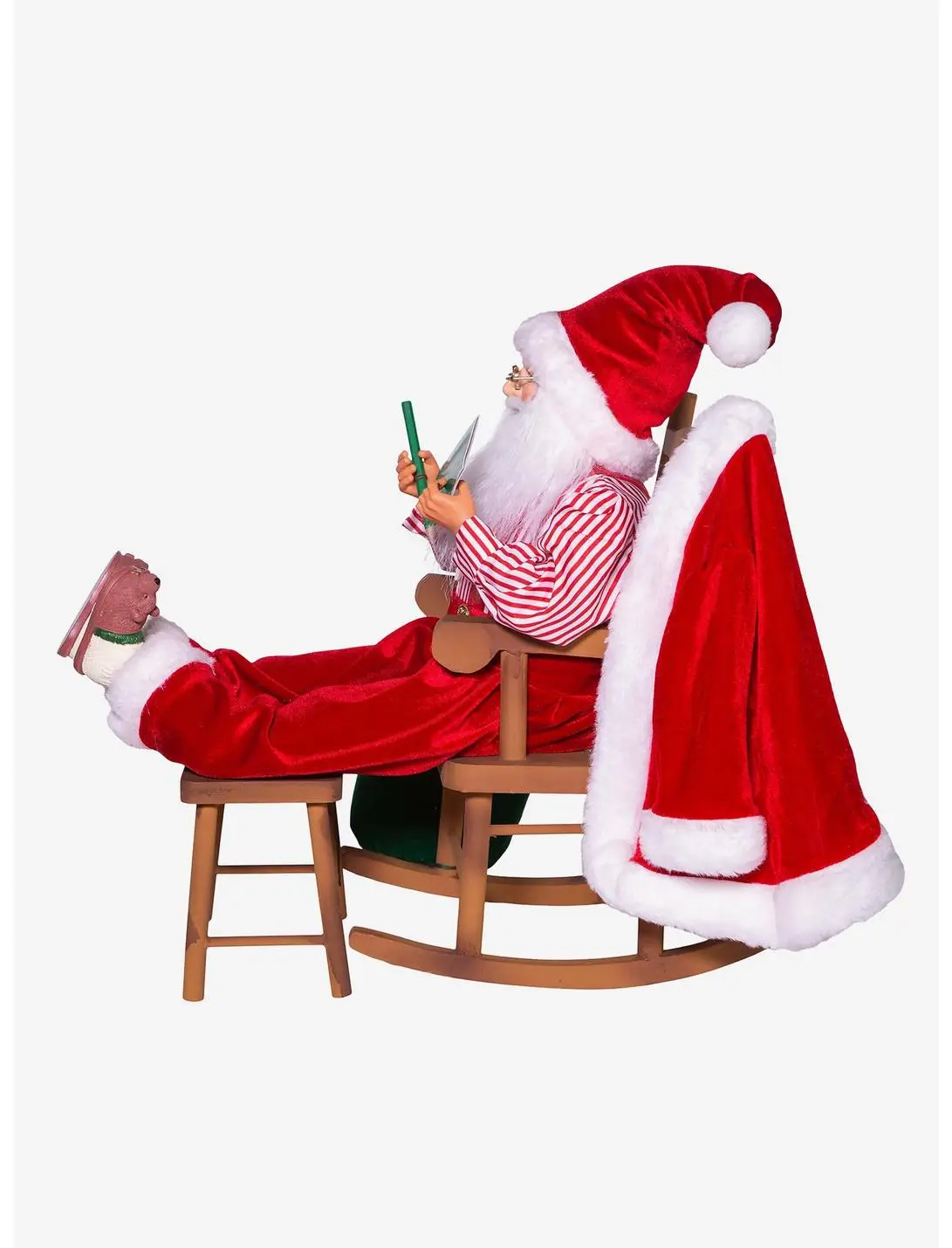 Kringle Klaus Sitting in Chair