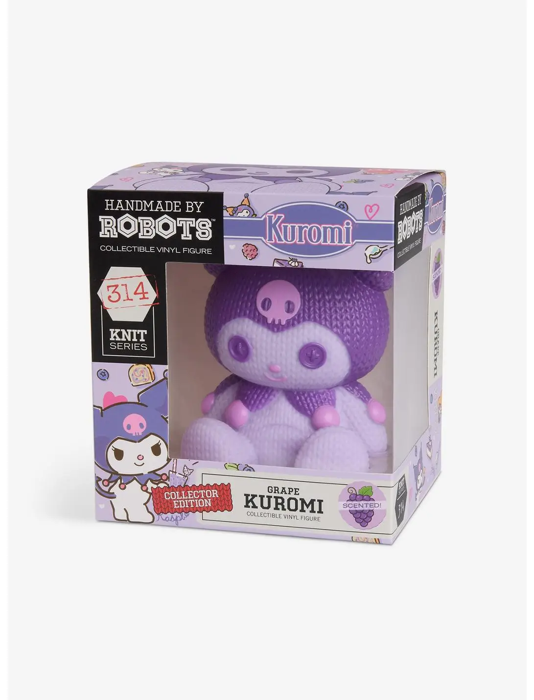 Kuromi (Grape Scented) Handmade By Robots Vinyl Figure