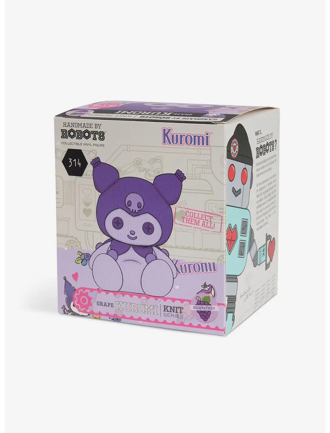 Kuromi (Grape Scented) Handmade By Robots Vinyl Figure