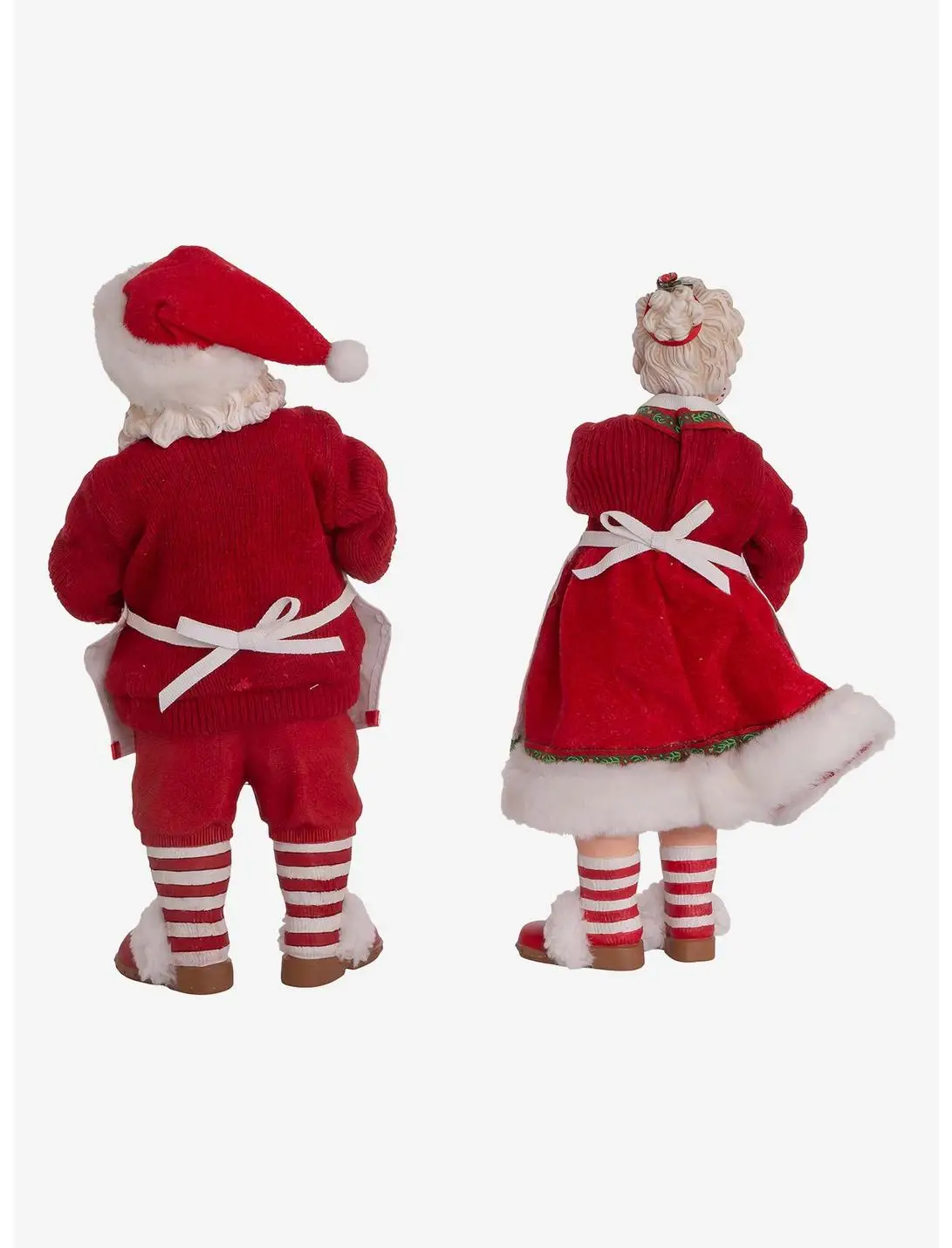 Kurt Adler Fabriche Mr. and Mrs. Santa Figure