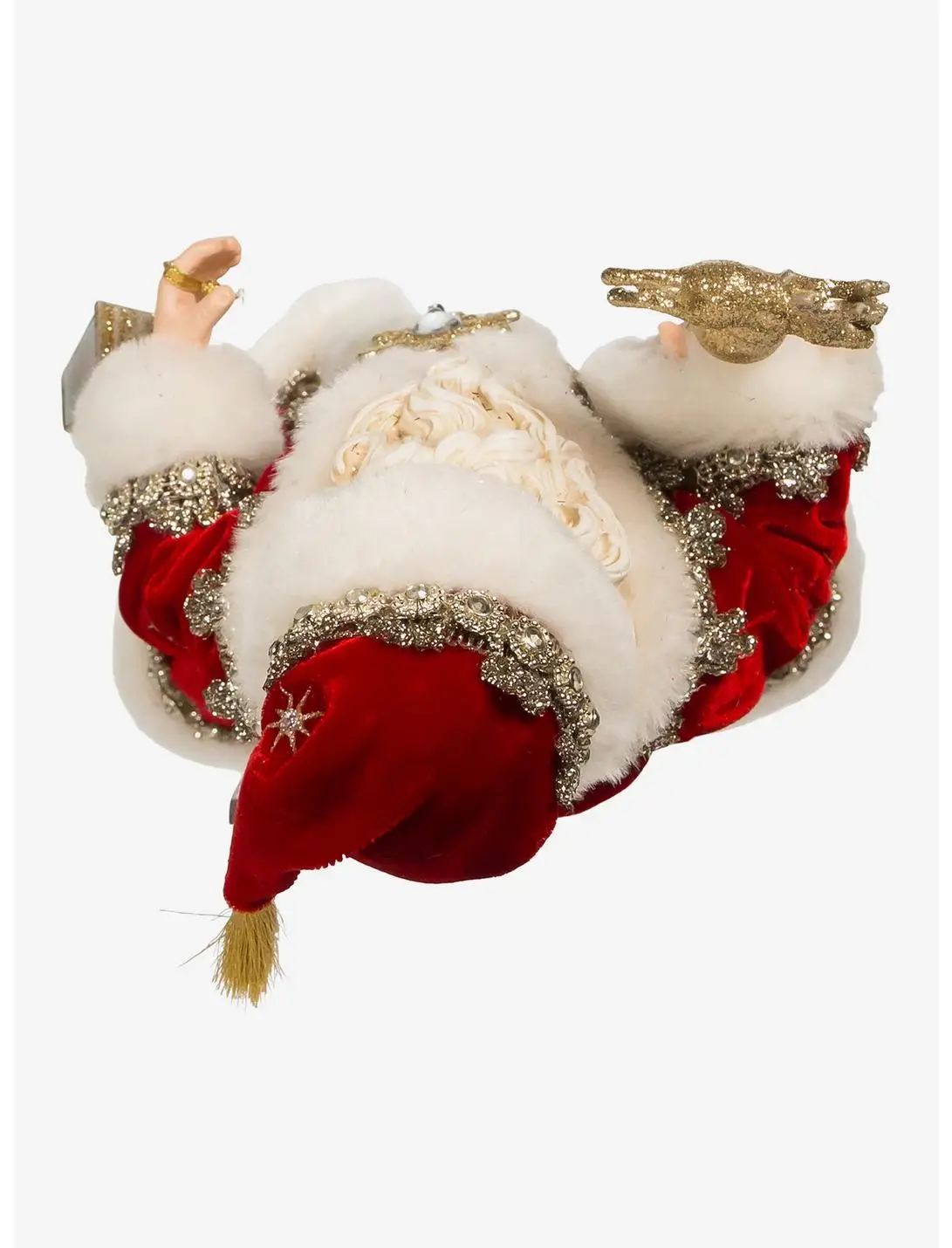 Kurt Adler Fabriche Regal Red Santa Figure