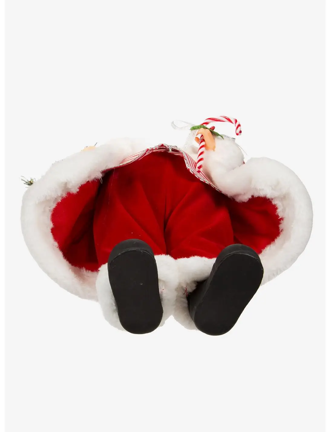 Kurt Adler Kringle Klaus Peppermint Santa Figure
