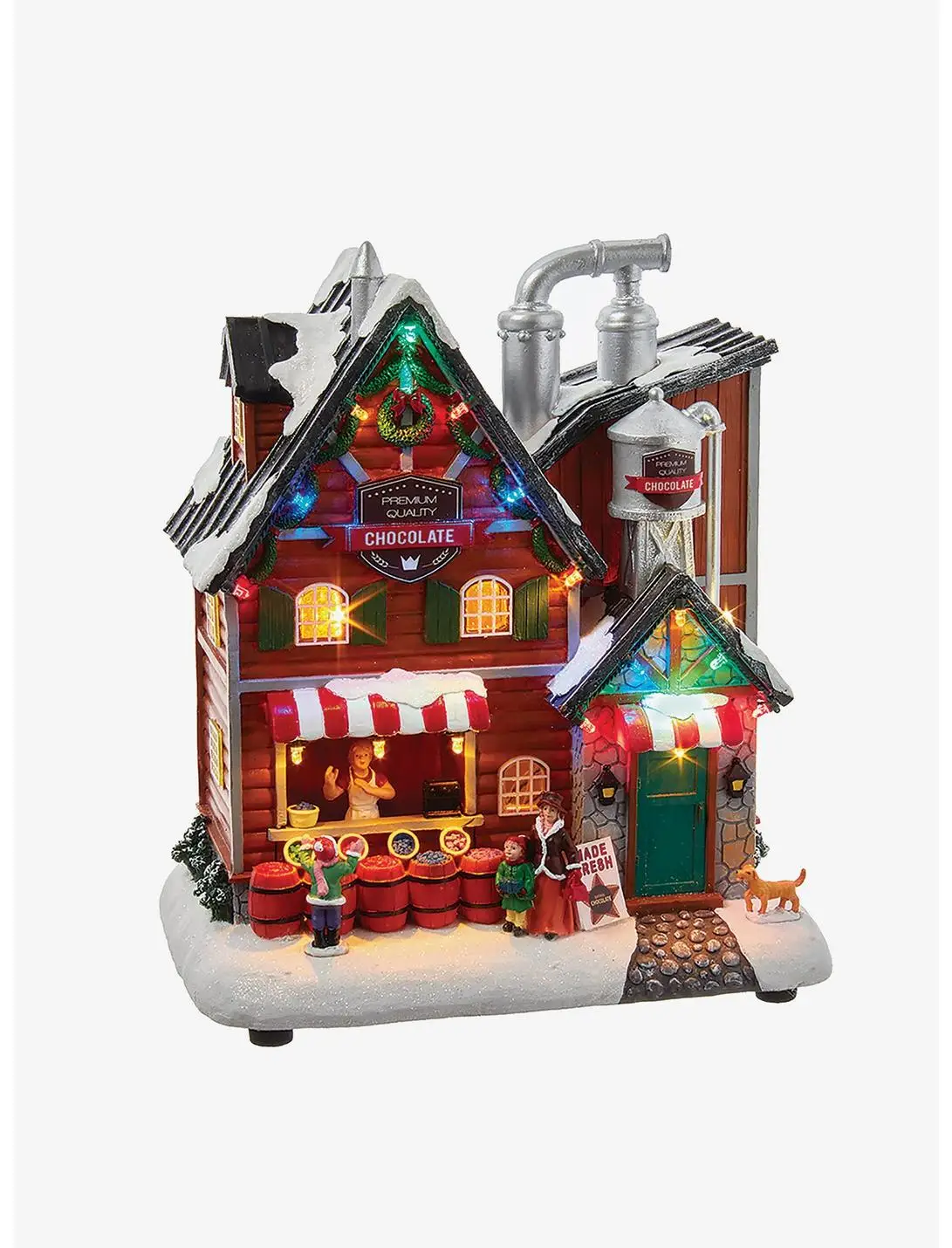 Light Up Musical Chocolate Factory Figure