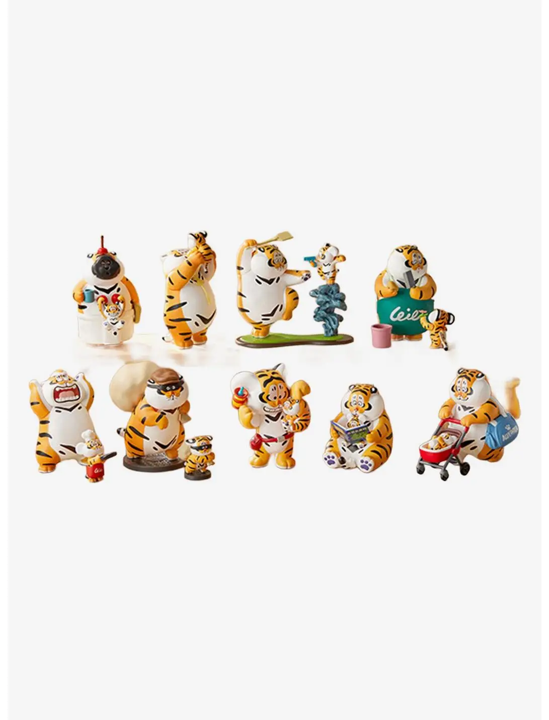 Little Tiger Filial Life Blind Box Figure