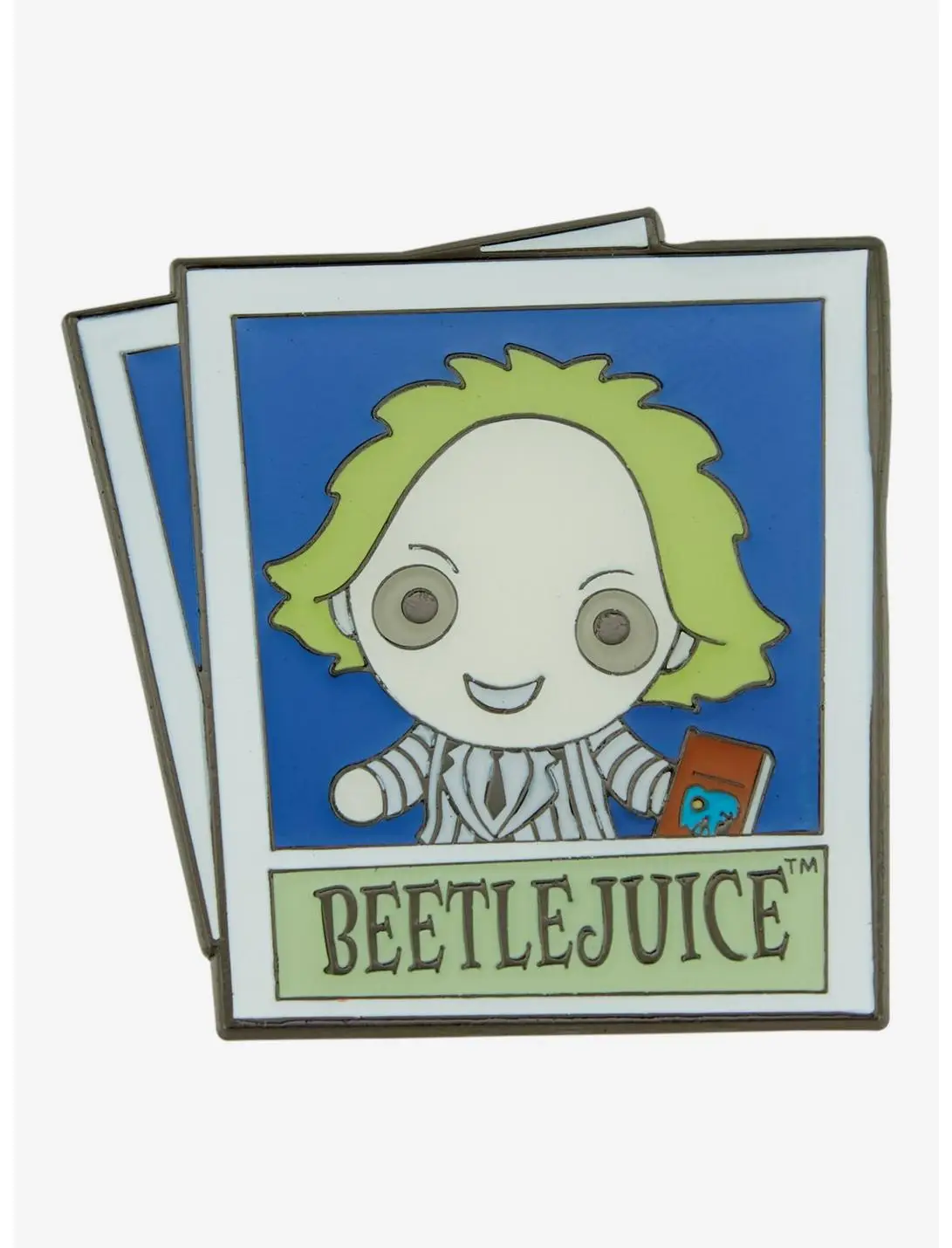 Loungefly Beetlejuice Polaroid Portrait Enamel Pin - BoxLunch Exclusive