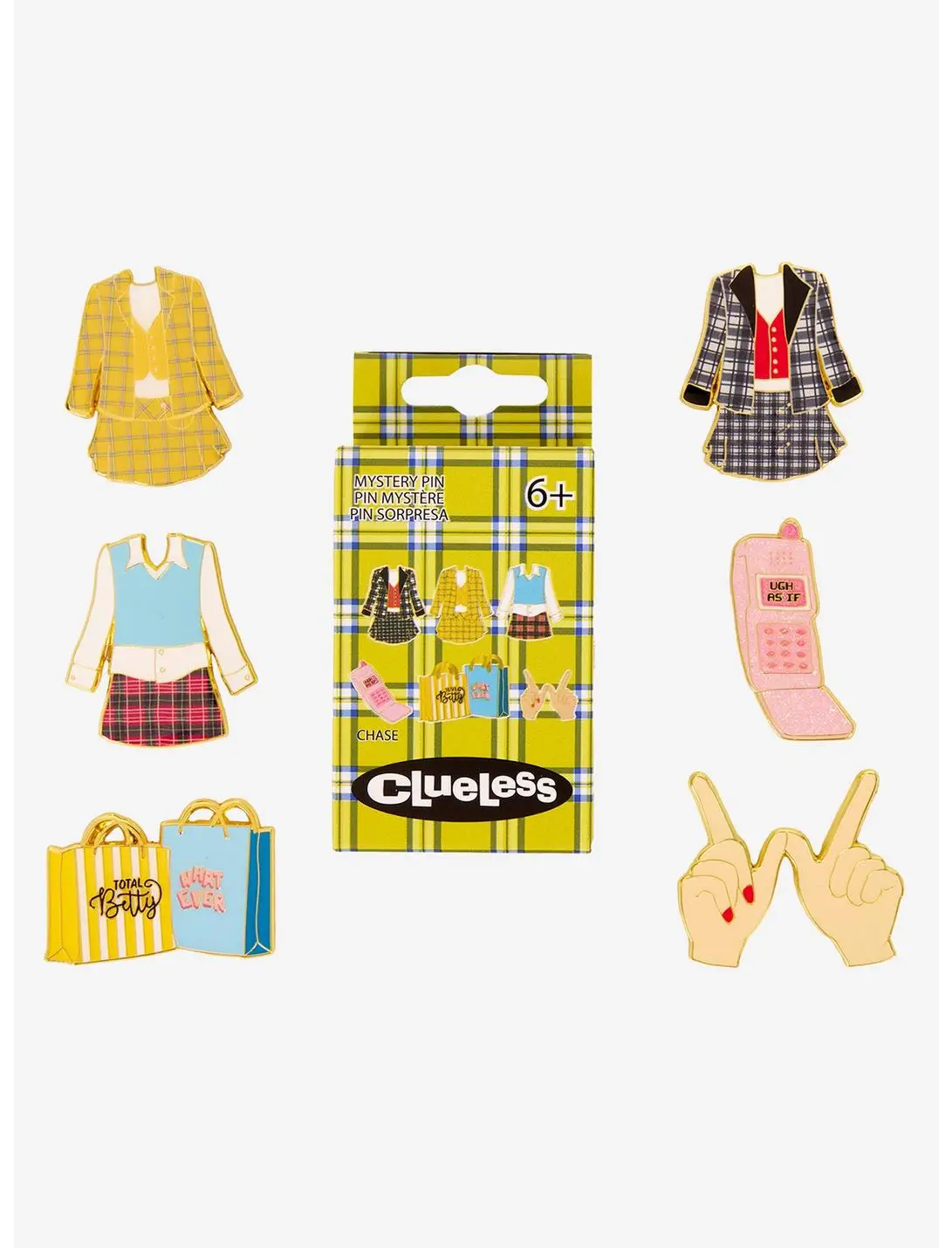 Loungefly Clueless 30th Anniversary Icons Blind Box Enamel Pin