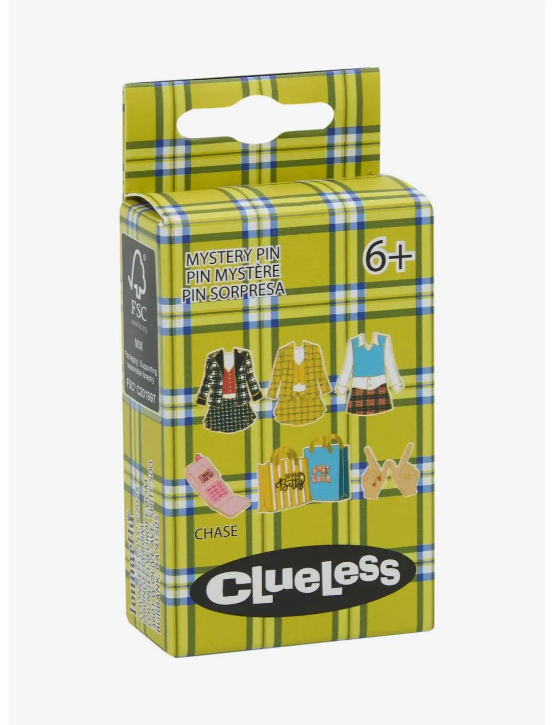 Loungefly Clueless 30th Anniversary Icons Blind Box Enamel Pin