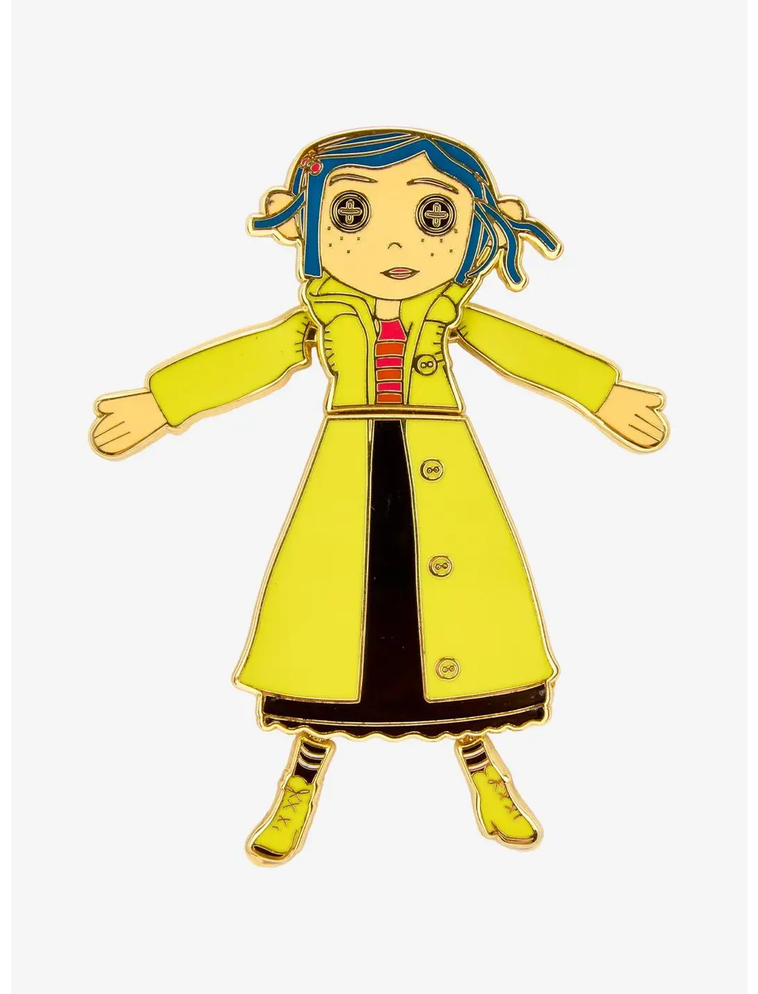 Loungefly Coraline Doll Coraline Moving Limited Edition Enamel Pin - BoxLunch Exclusive