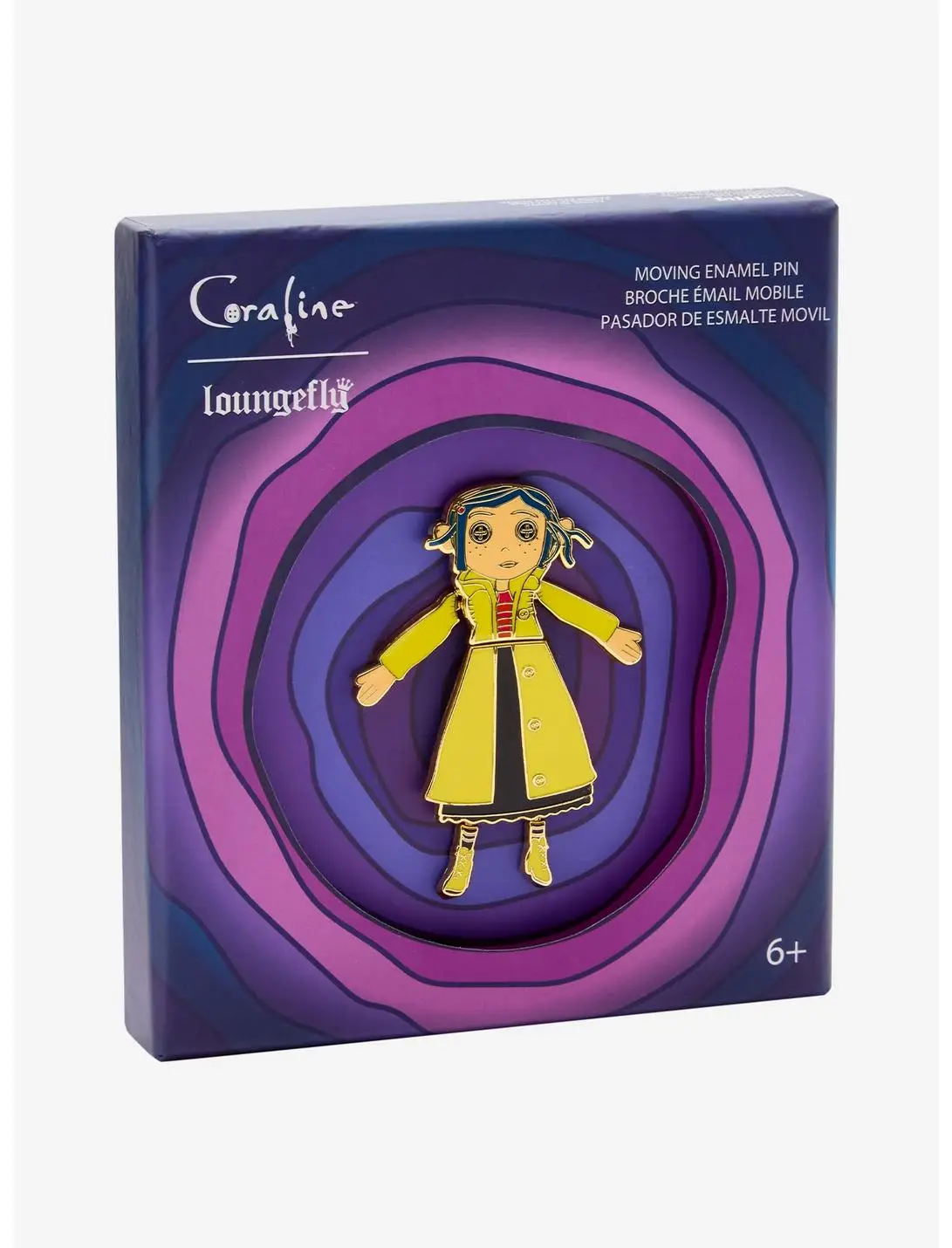 Loungefly Coraline Doll Coraline Moving Limited Edition Enamel Pin - BoxLunch Exclusive