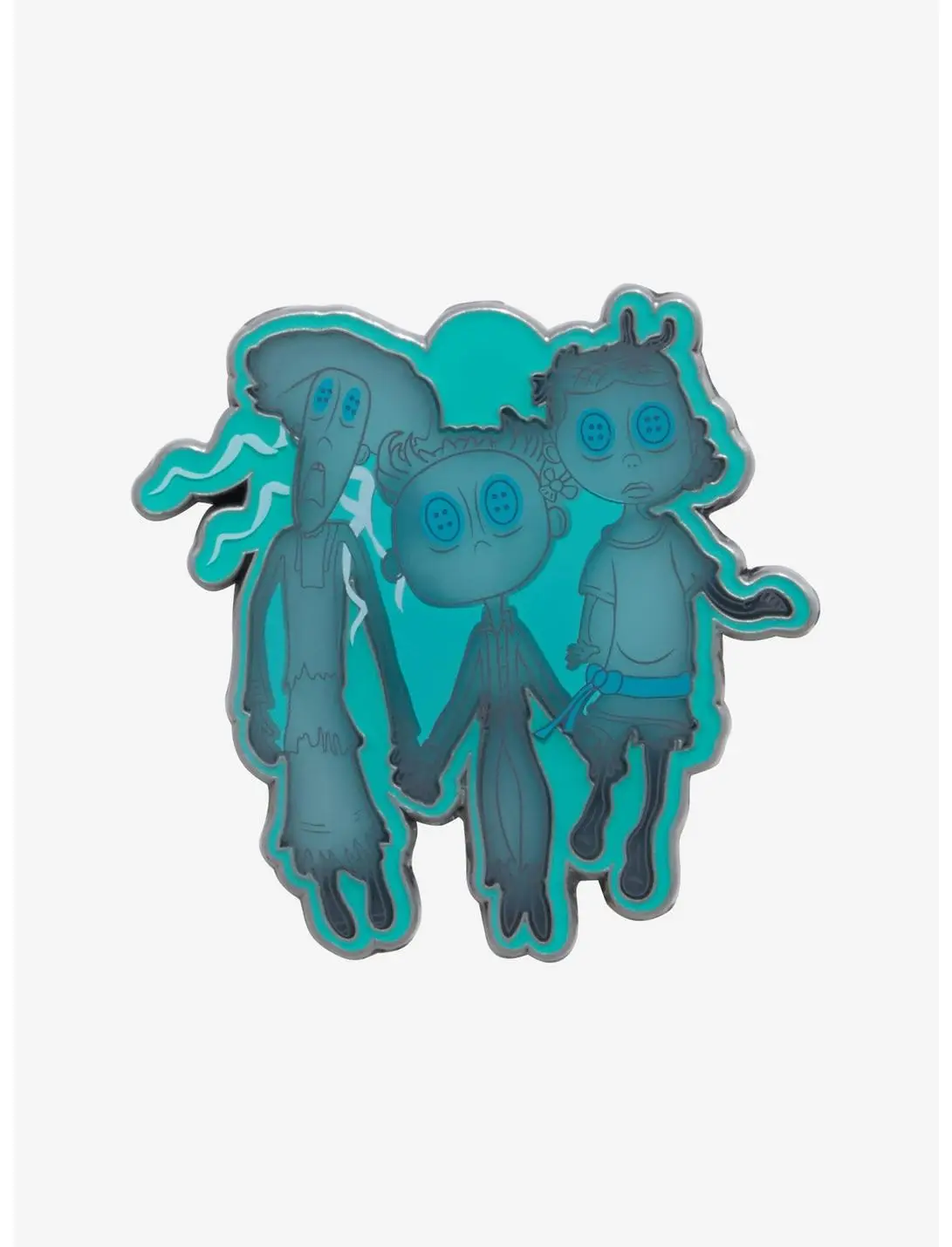 Loungefly Coraline Ghost Children Translucent Enamel Pin — BoxLunch Exclusive