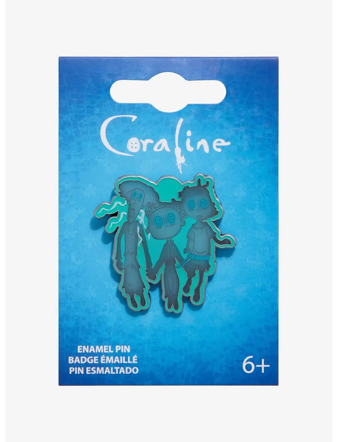 Loungefly Coraline Ghost Children Translucent Enamel Pin — BoxLunch Exclusive