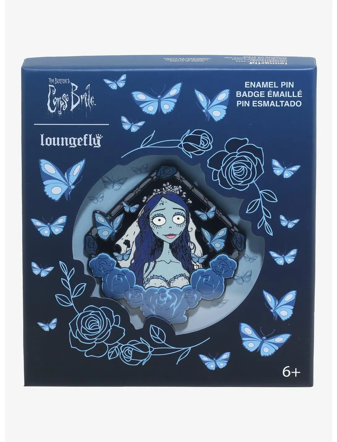 Loungefly Corpse Bride Emily Butterflies Limited Edition Enamel Pin — BoxLunch Exclusive