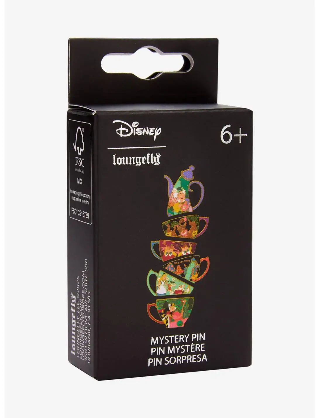 Loungefly Disney Alice in Wonderland Tea Cup Blind Box Enamel Pin — BoxLunch Exclusive