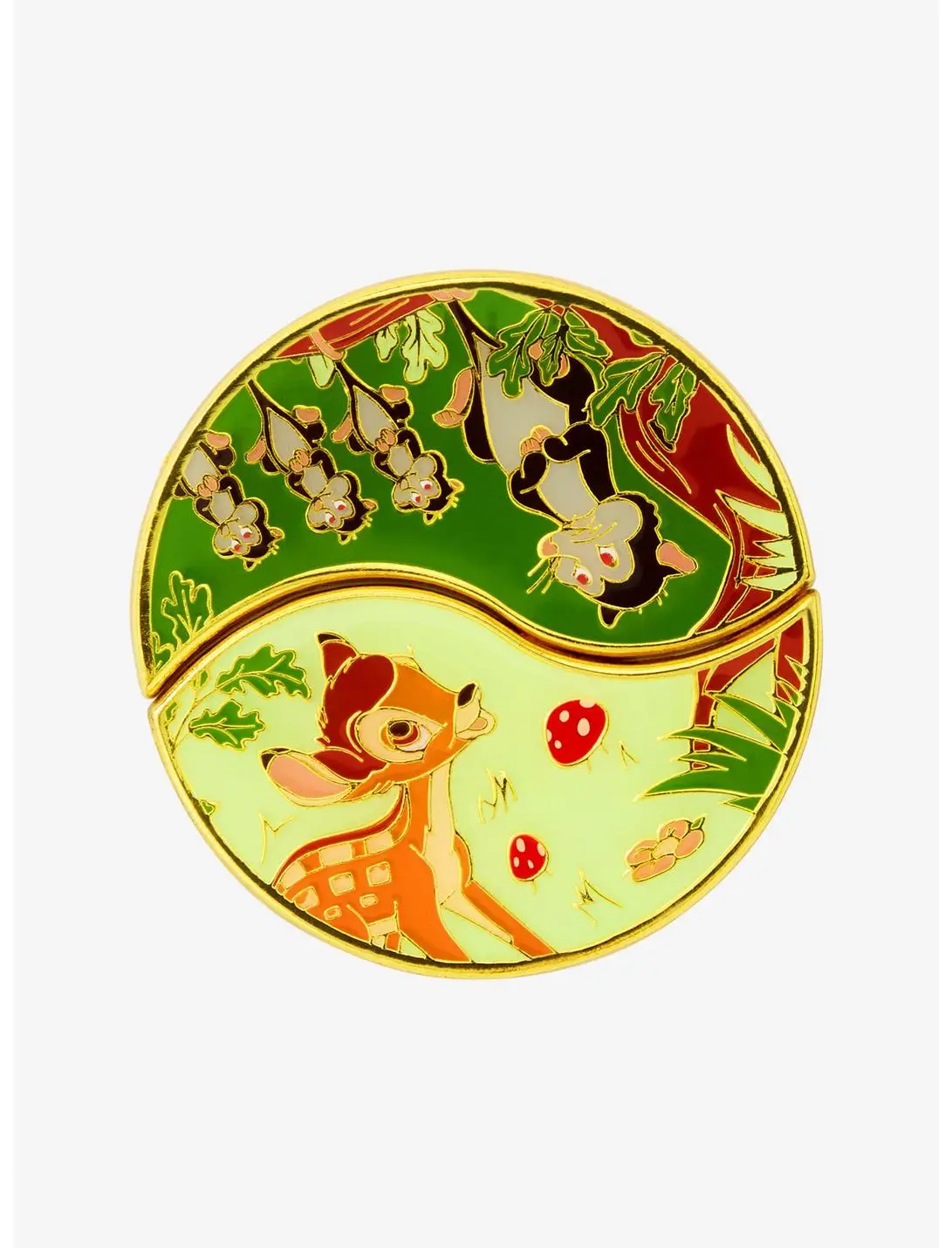 Loungefly Disney Bambi Possum & Bambi Enamel Pin Set
