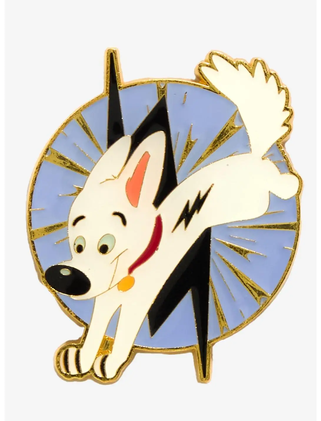 Loungefly Disney Bolt Lightning Action Enamel Pin — BoxLunch Exclusive