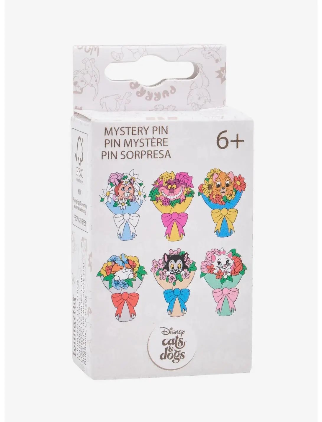 Loungefly Disney Cat Bouquets Blind Box Enamel Pin — BoxLunch Exclusive