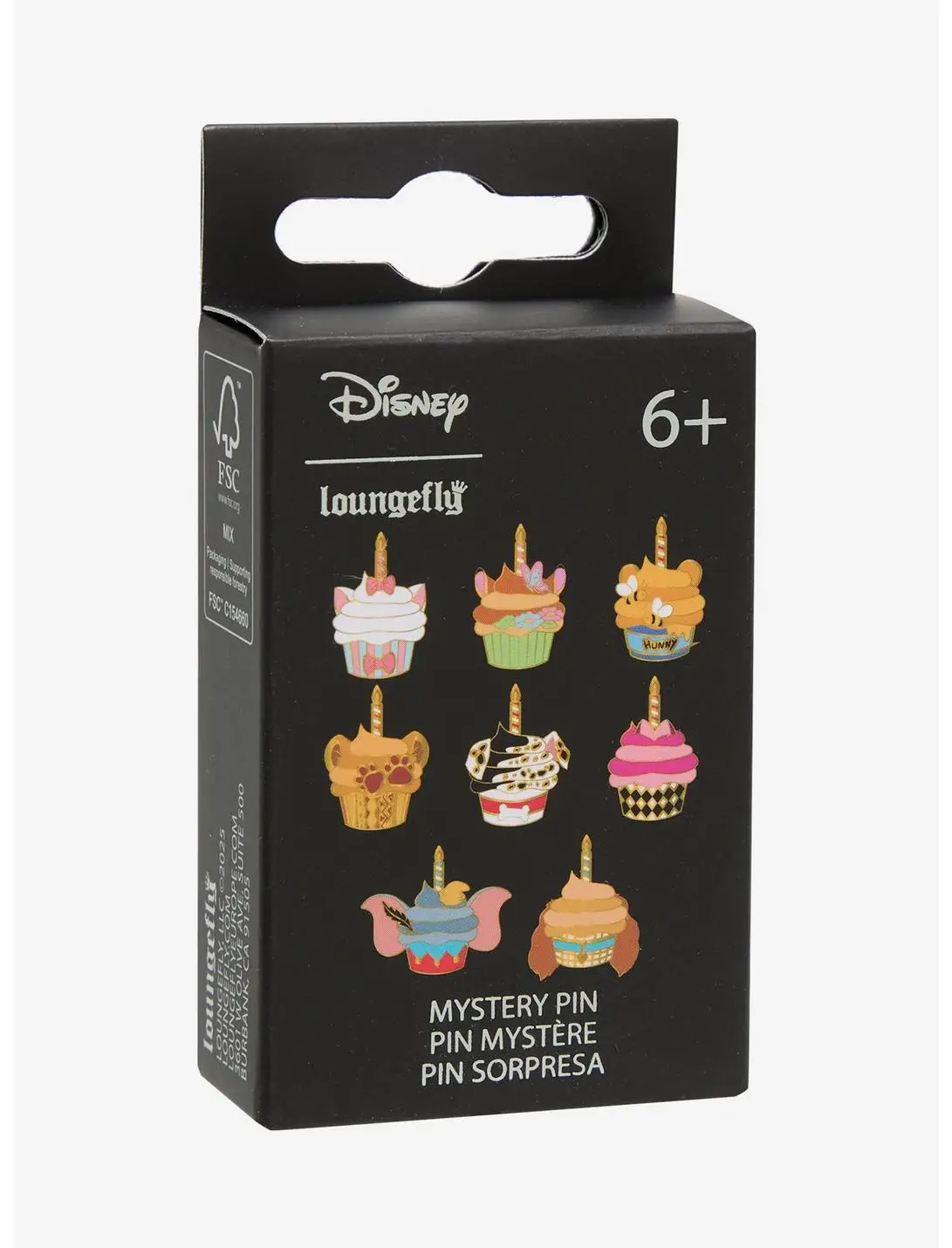 Loungefly Disney Character Cupcakes Blind Box Enamel Pin — BoxLunch Exclusive