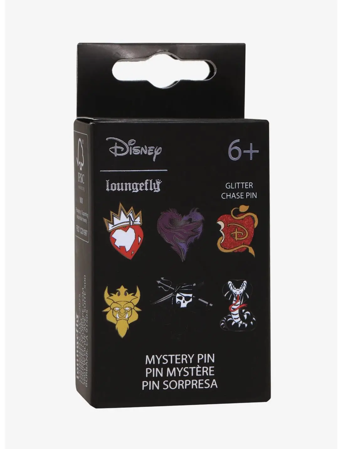 Loungefly Disney Descendants Symbols Blind Box Pin