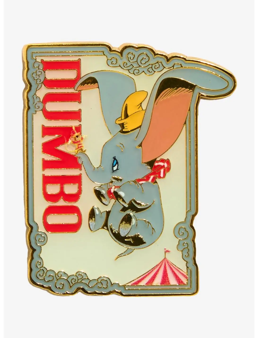 Loungefly Disney Dumbo Ears Title Enamel Pin — BoxLunch Exclusive
