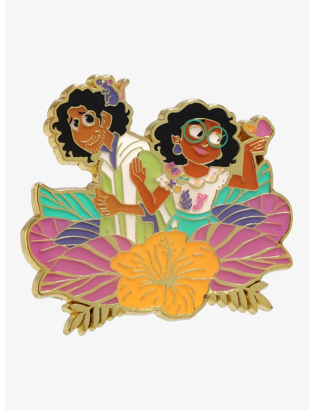 Loungefly Disney Encanto Mirabel & Bruno Enamel Pin - BoxLunch Exclusive