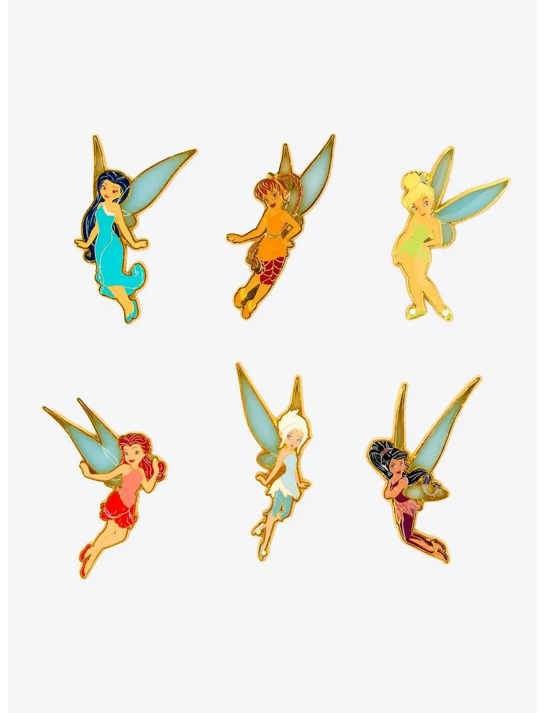 Loungefly Disney Fairies Stained Glass Blind Box Enamel Pin — BoxLunch Exclusive