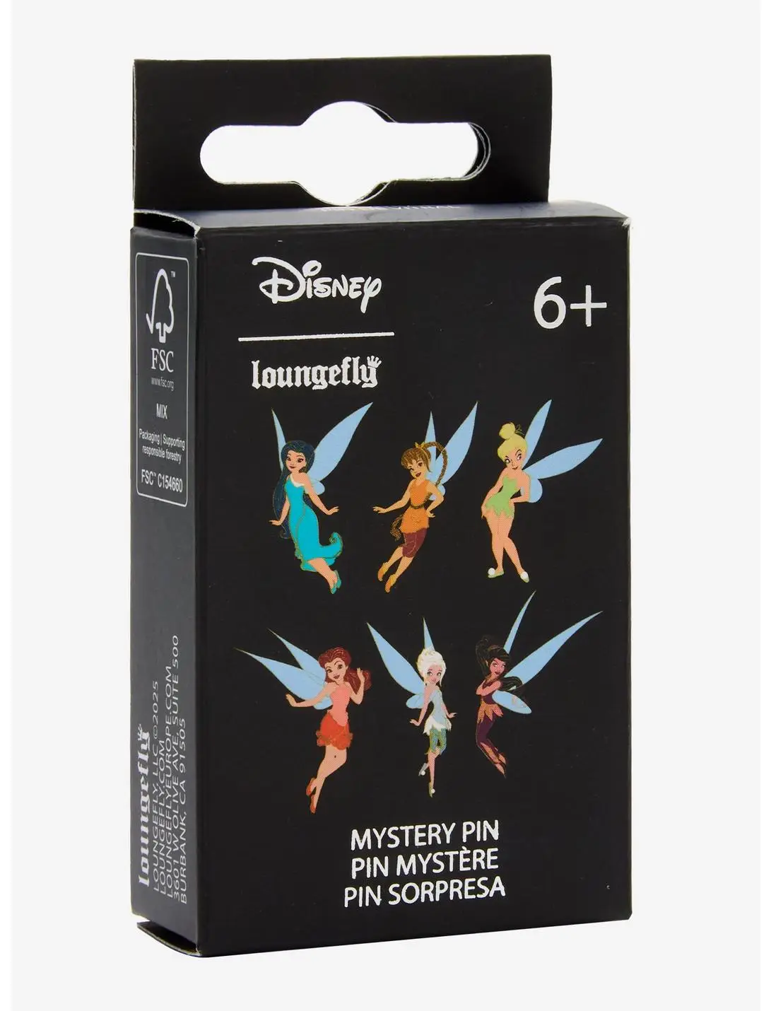 Loungefly Disney Fairies Stained Glass Blind Box Enamel Pin — BoxLunch Exclusive
