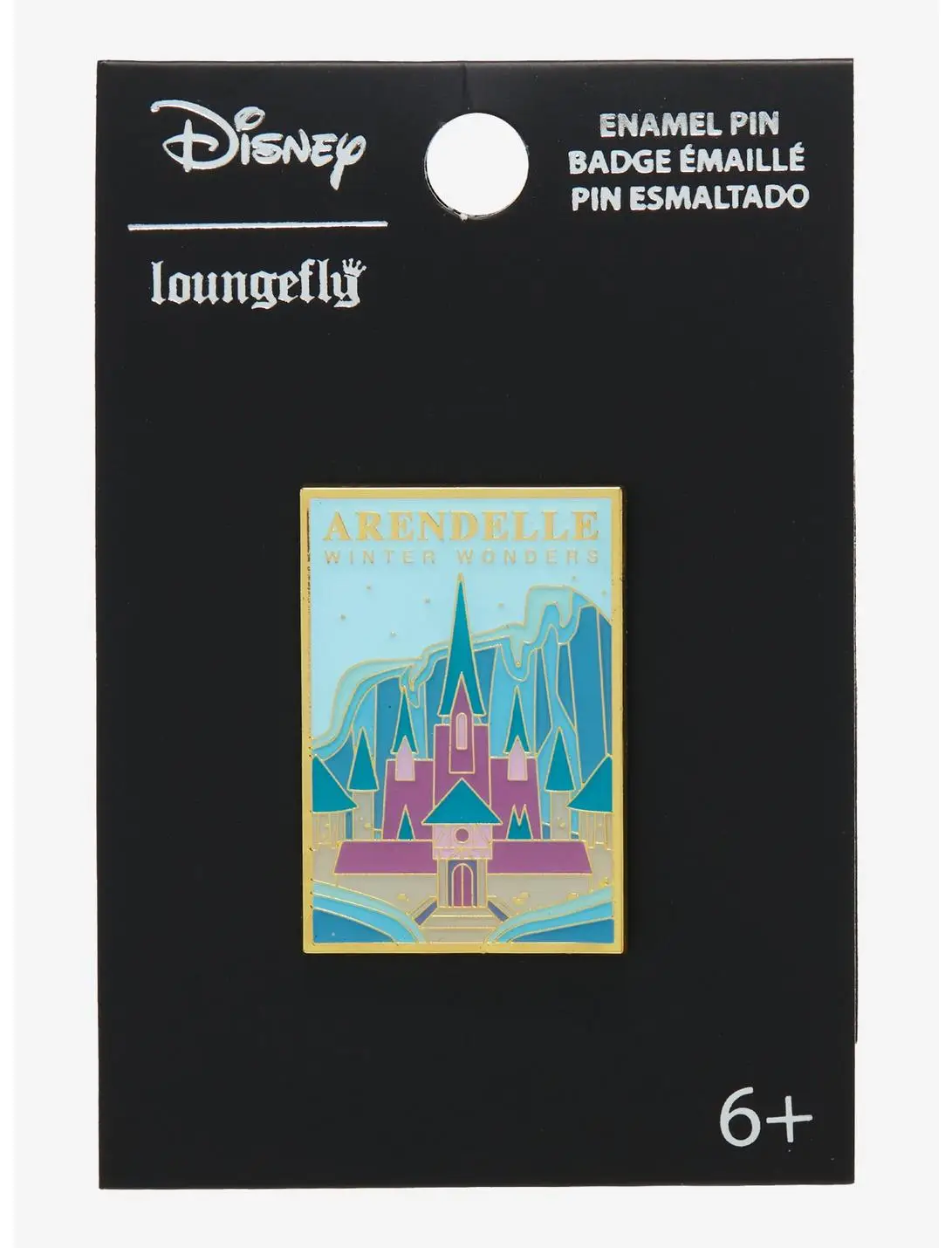 Loungefly Disney Frozen Arendelle Portrait Enamel Pin - BoxLunch Exclusive