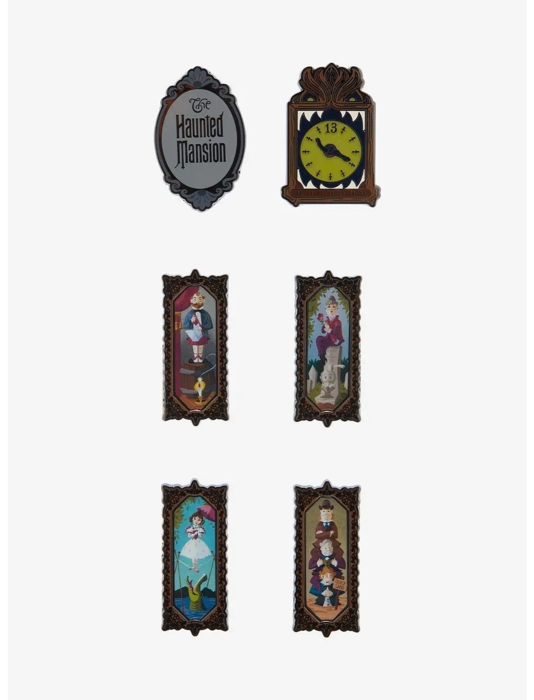 Loungefly Disney Haunted Mansion Icons Blind Box Enamel Pin