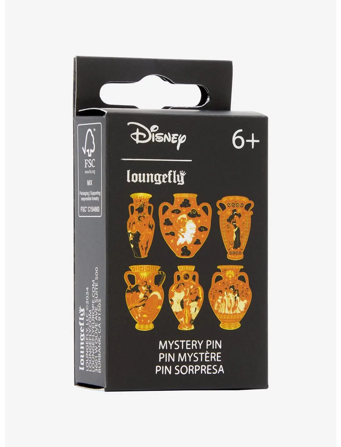 Loungefly Disney Hercules Character Vases Blind Box Enamel Pin - BoxLunch Exclusive