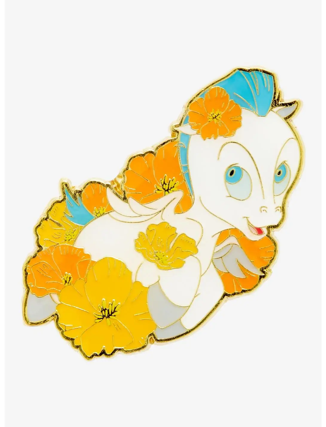 Loungefly Disney Hercules Pegasus & Poppies Enamel Pin - BoxLunch Exclusive