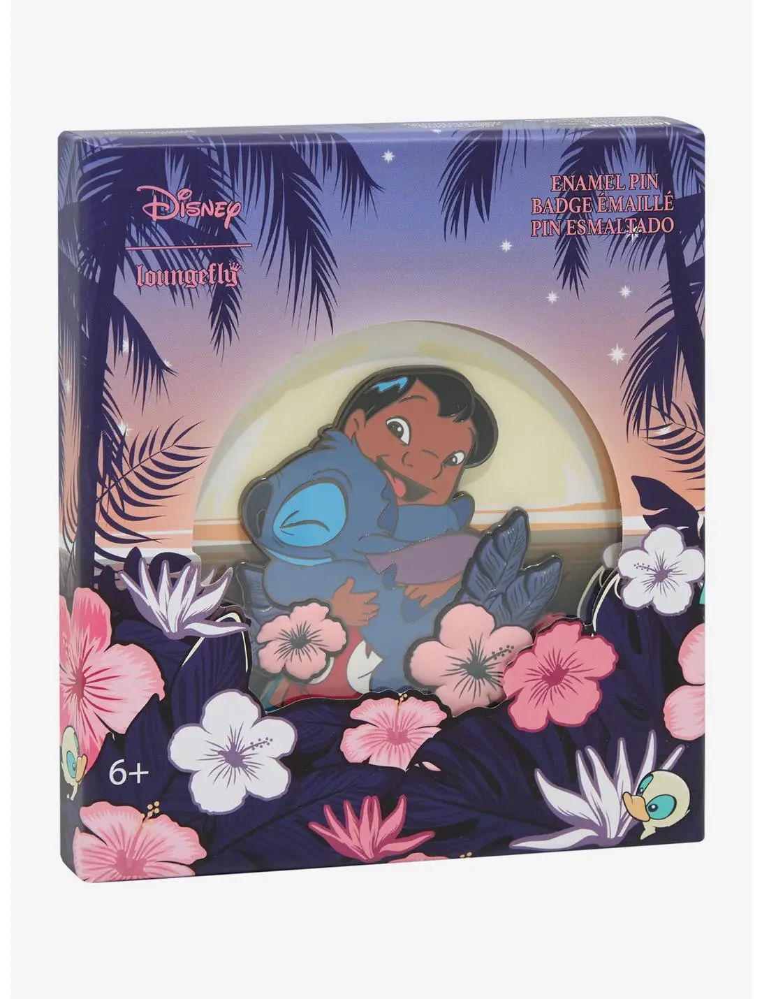 Loungefly Disney Lilo & Stitch Hugs Limited Edition Enamel Pin — BoxLunch Exclusive