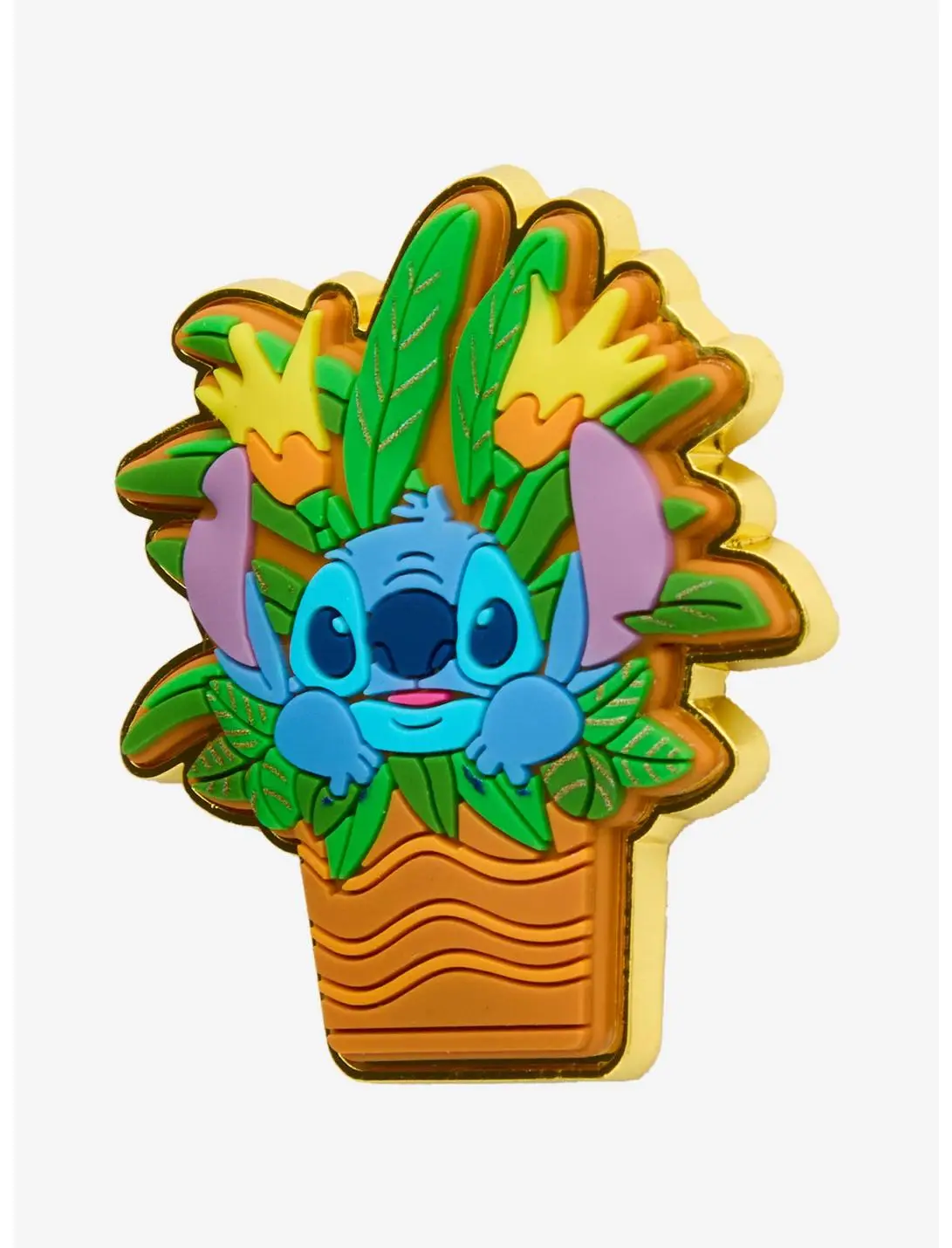 Loungefly Disney Lilo & Stitch Plant Stitch Enamel Pin - BoxLunch Exclusive