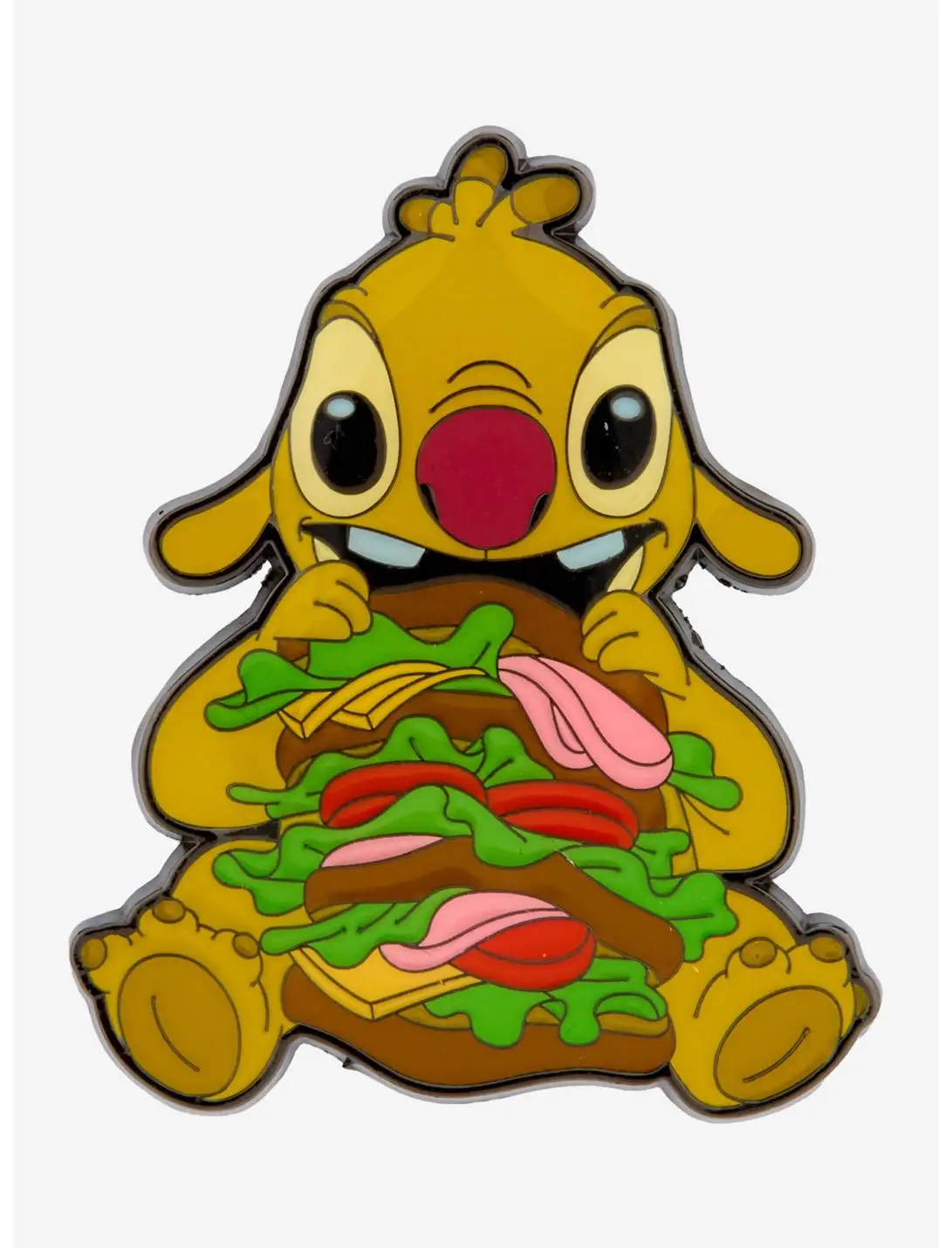 Loungefly Disney Lilo & Stitch Reuben with Sandwich Enamel Pin - BoxLunch Exclusive