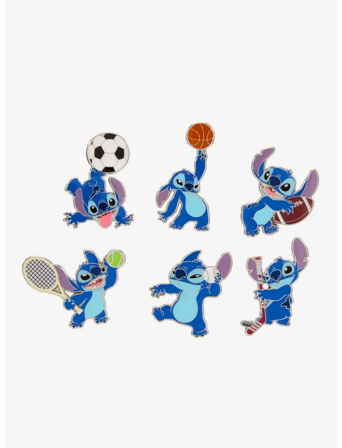 Loungefly Disney Lilo & Stitch Sporty Stitch Enamel Pin — BoxLunch Exclusive
