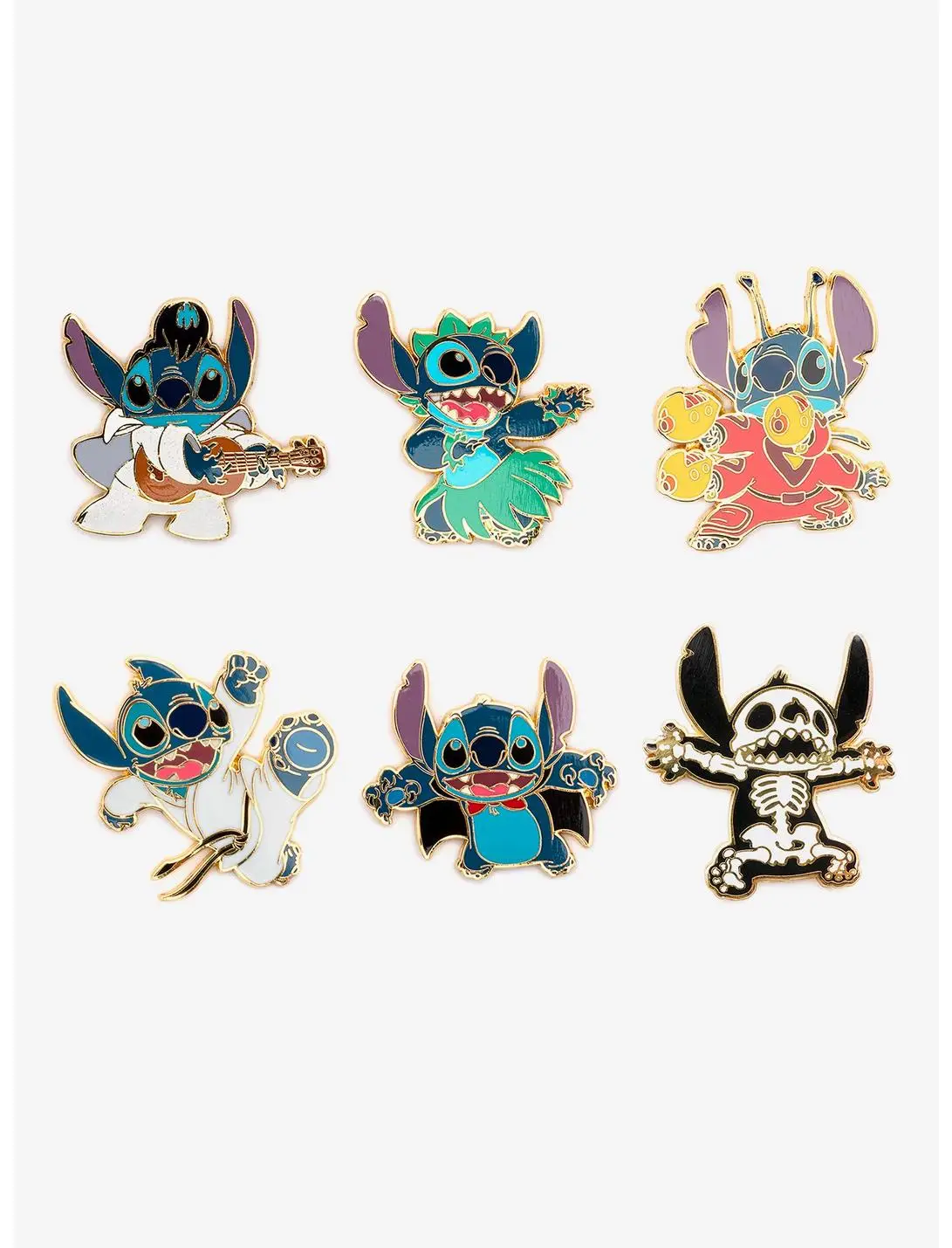 Loungefly Disney Lilo & Stitch Stitch Costumes Blind Box Enamel Pin