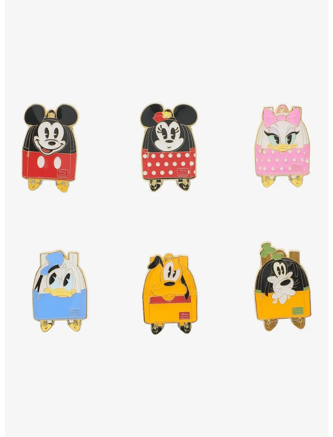 Loungefly Disney Mickey & Friends Backpack Blind Box Enamel Pin