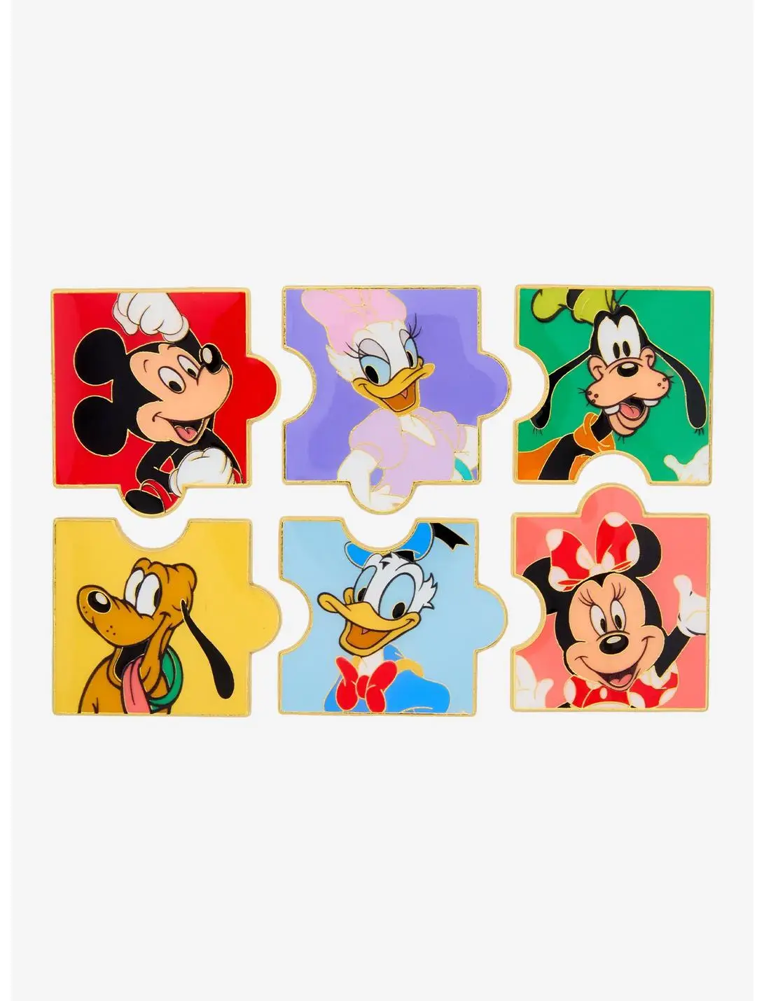 Loungefly Disney Mickey & Friends Puzzle Blind Box Enamel Pin