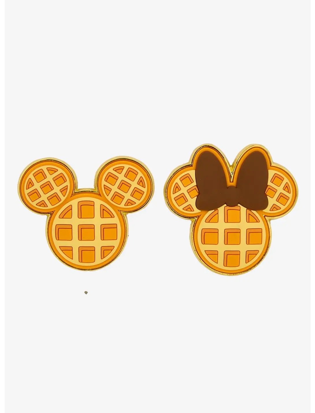 Loungefly Disney Mickey & Minnie Mouse Waffle Scented Enamel Pin Set - BoxLunch Exclusive