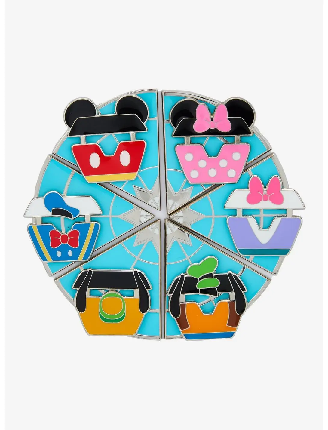 Loungefly Disney Mickey Mouse & Friends Ferris Wheel Blind Box Enamel Pin - BoxLunch Exclusive