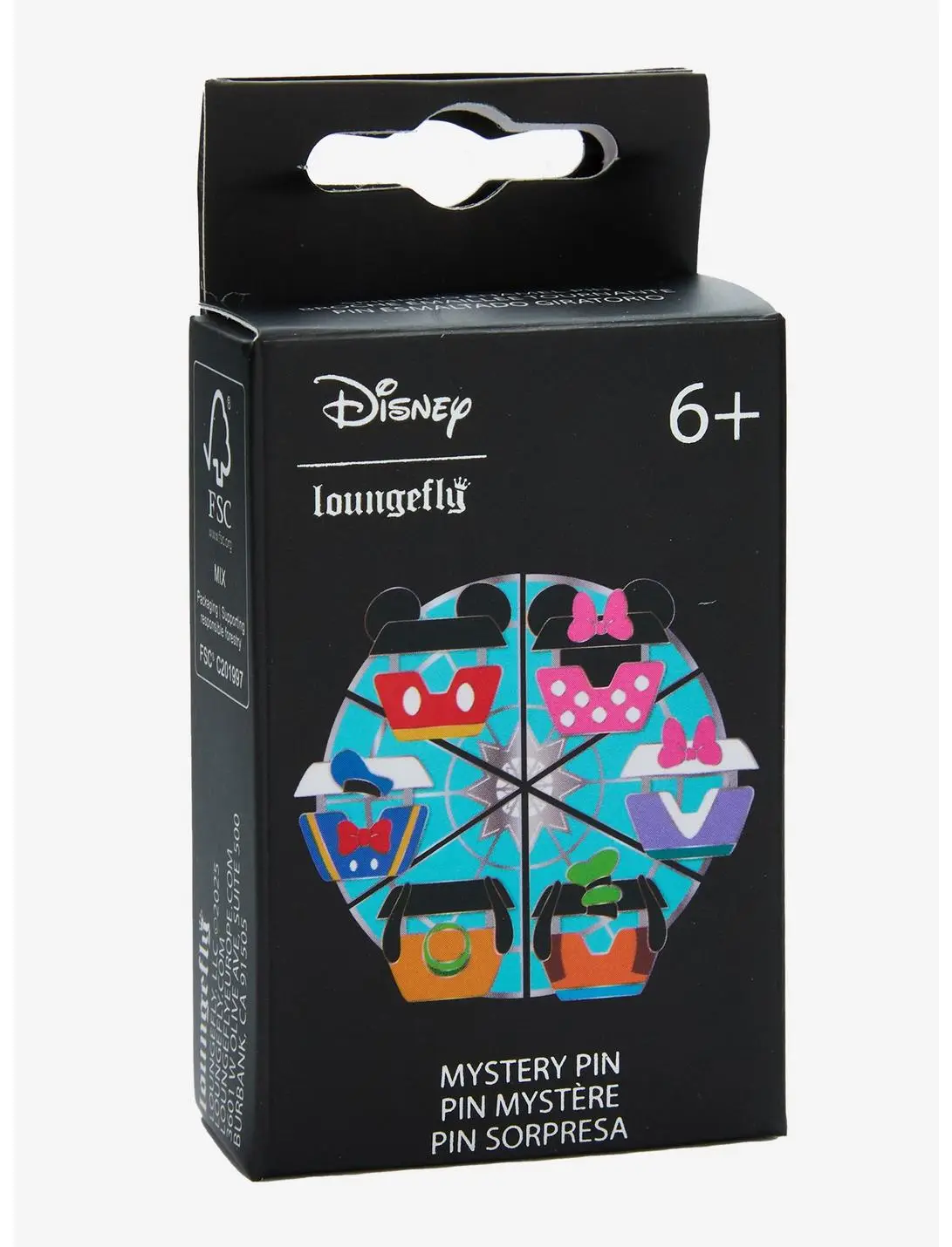 Loungefly Disney Mickey Mouse & Friends Ferris Wheel Blind Box Enamel Pin - BoxLunch Exclusive