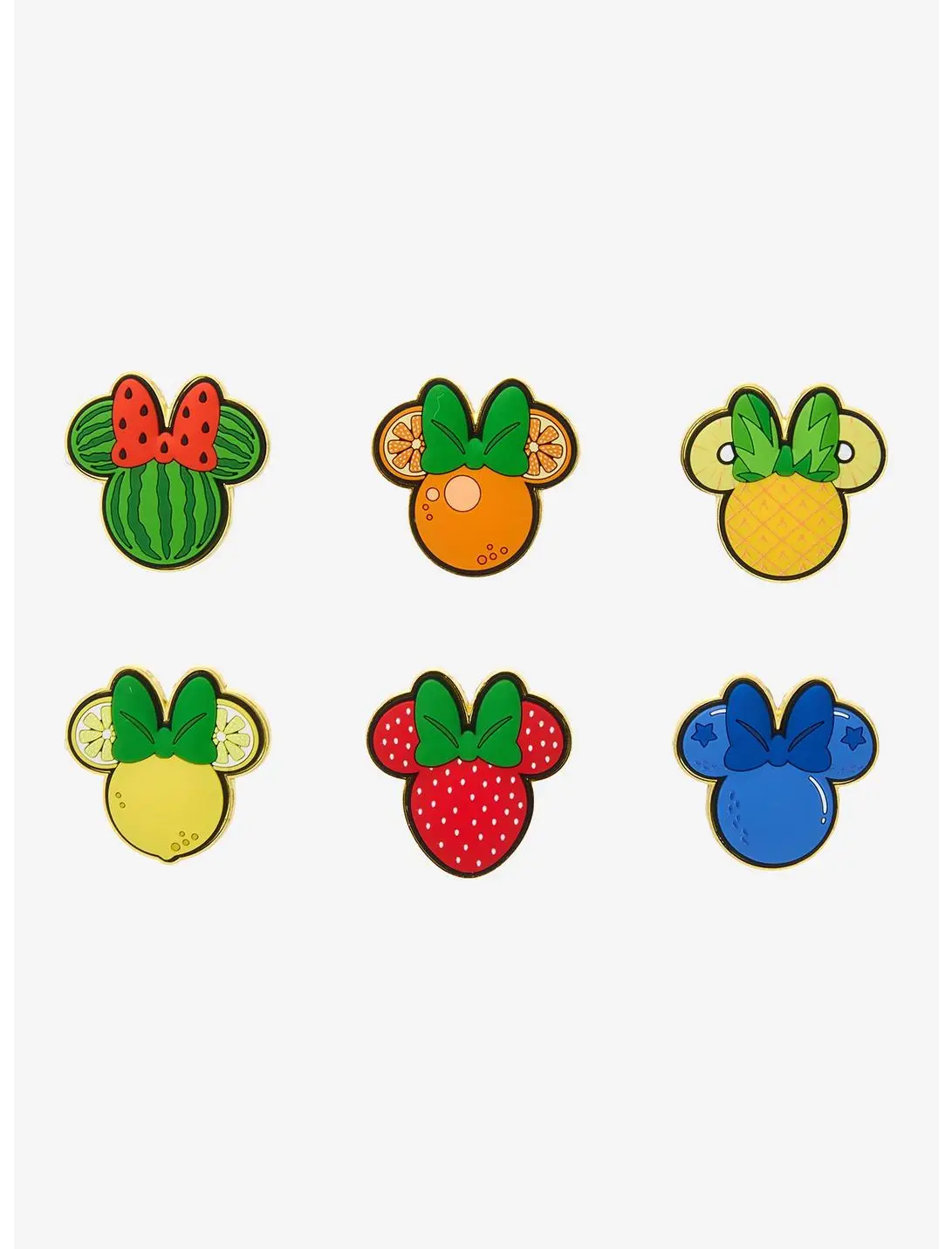 Loungefly Disney Minnie Mouse Fruit Silhouettes Scented Blind Box Enamel Pin - BoxLunch Exclusive