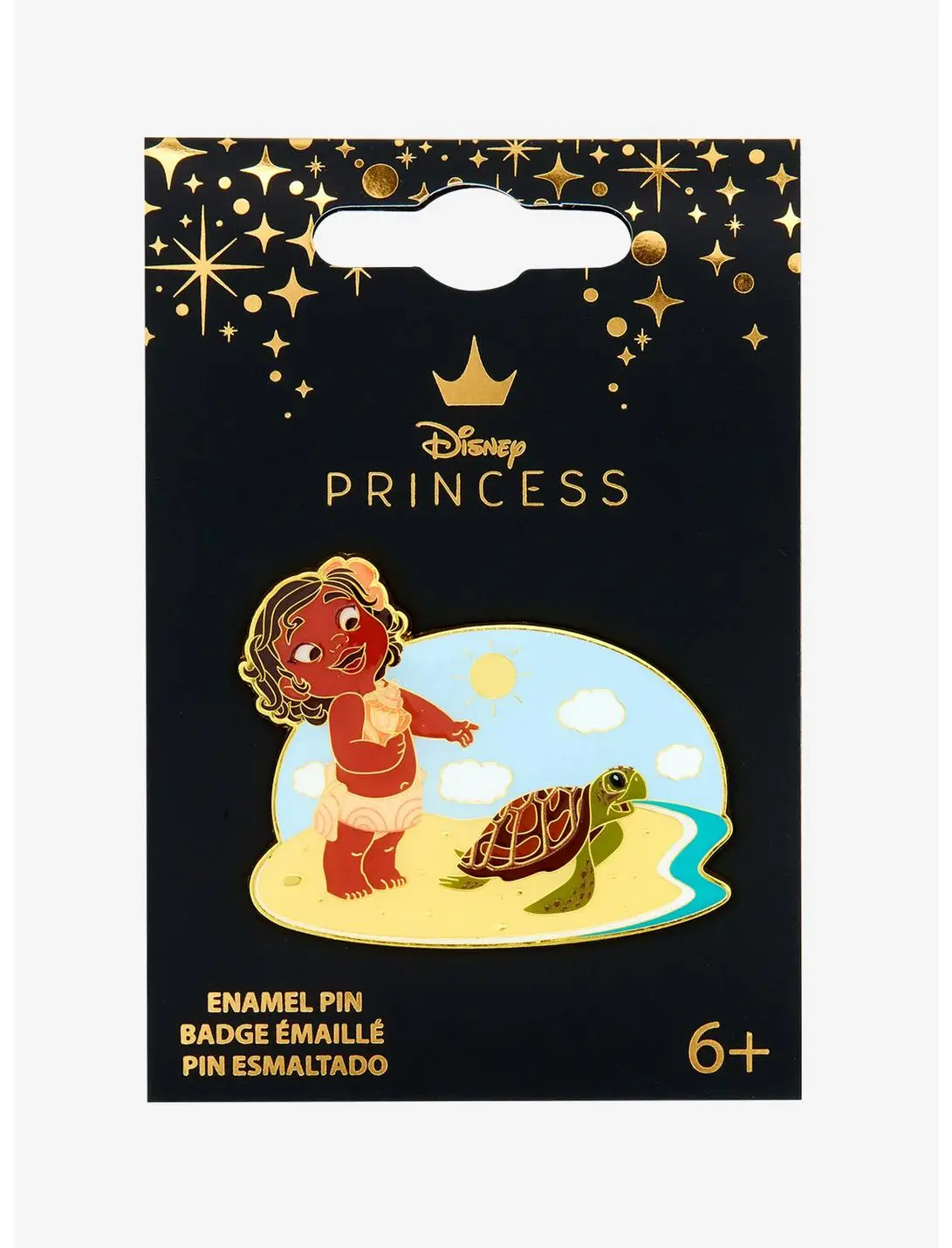 Loungefly Disney Moana Baby Moana & Turtle Enamel Pin — BoxLunch Exclusive