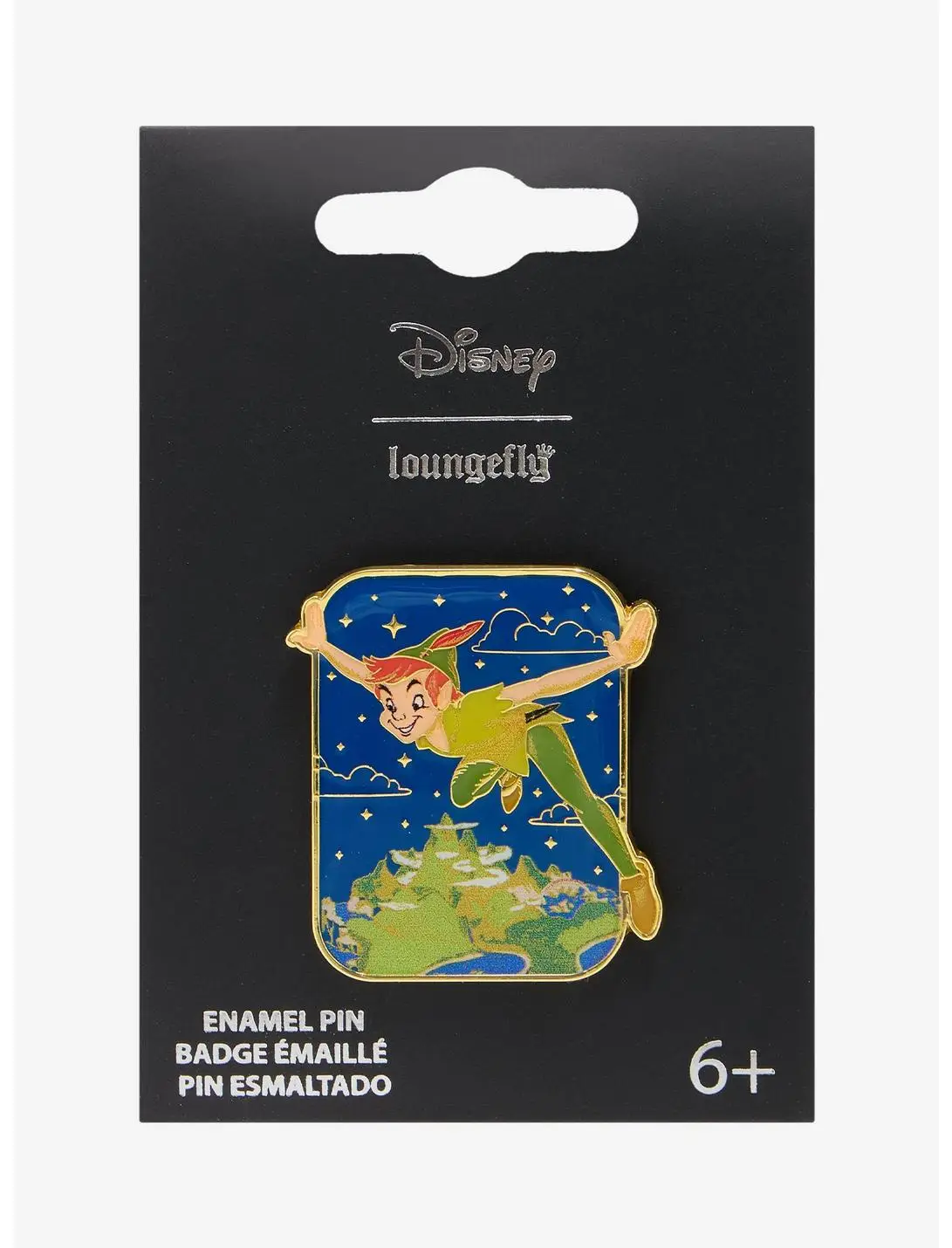 Loungefly Disney Peter Pan Flying Enamel Pin — BoxLunch Exclusive