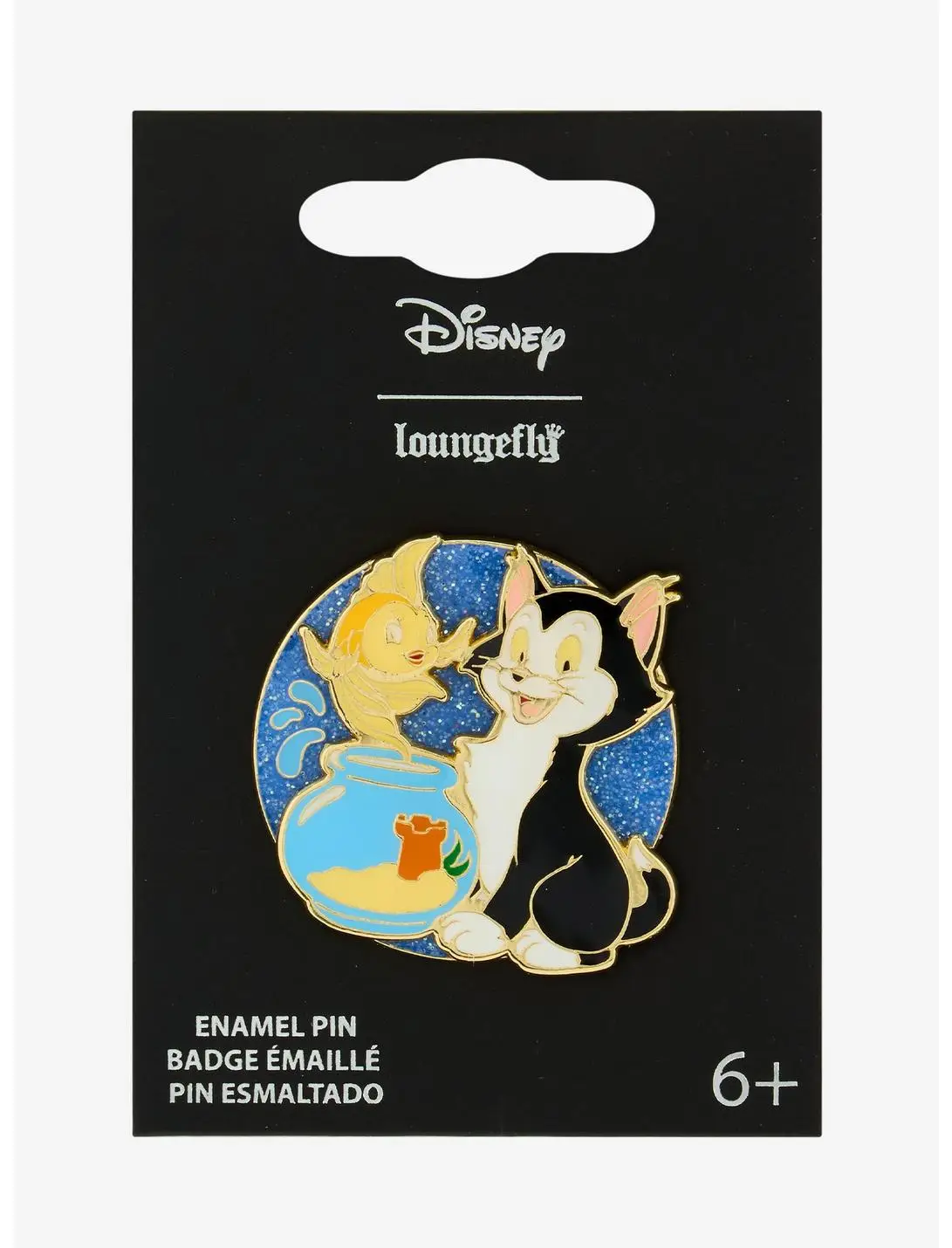 Loungefly Disney Pinocchio Figaro & Cleo Enamel Pin — BoxLunch Exclusive