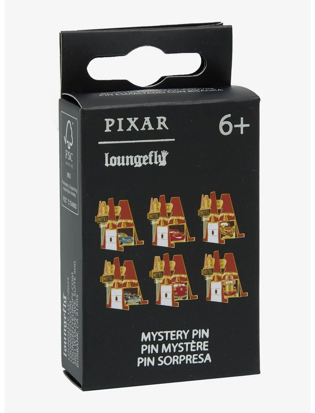 Loungefly Disney Pixar Cars Cozy Cone Motel Hinged Blind Box Enamel Pin - BoxLunch Exclusive