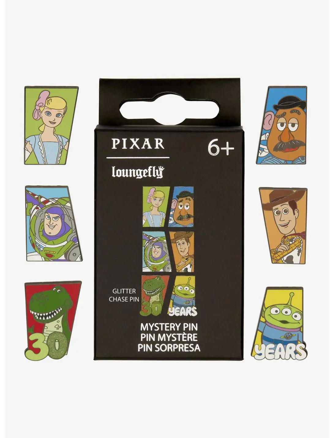 Loungefly Disney Pixar Toy Story 30th Anniversary Puzzle Blind Box Enamel Pin