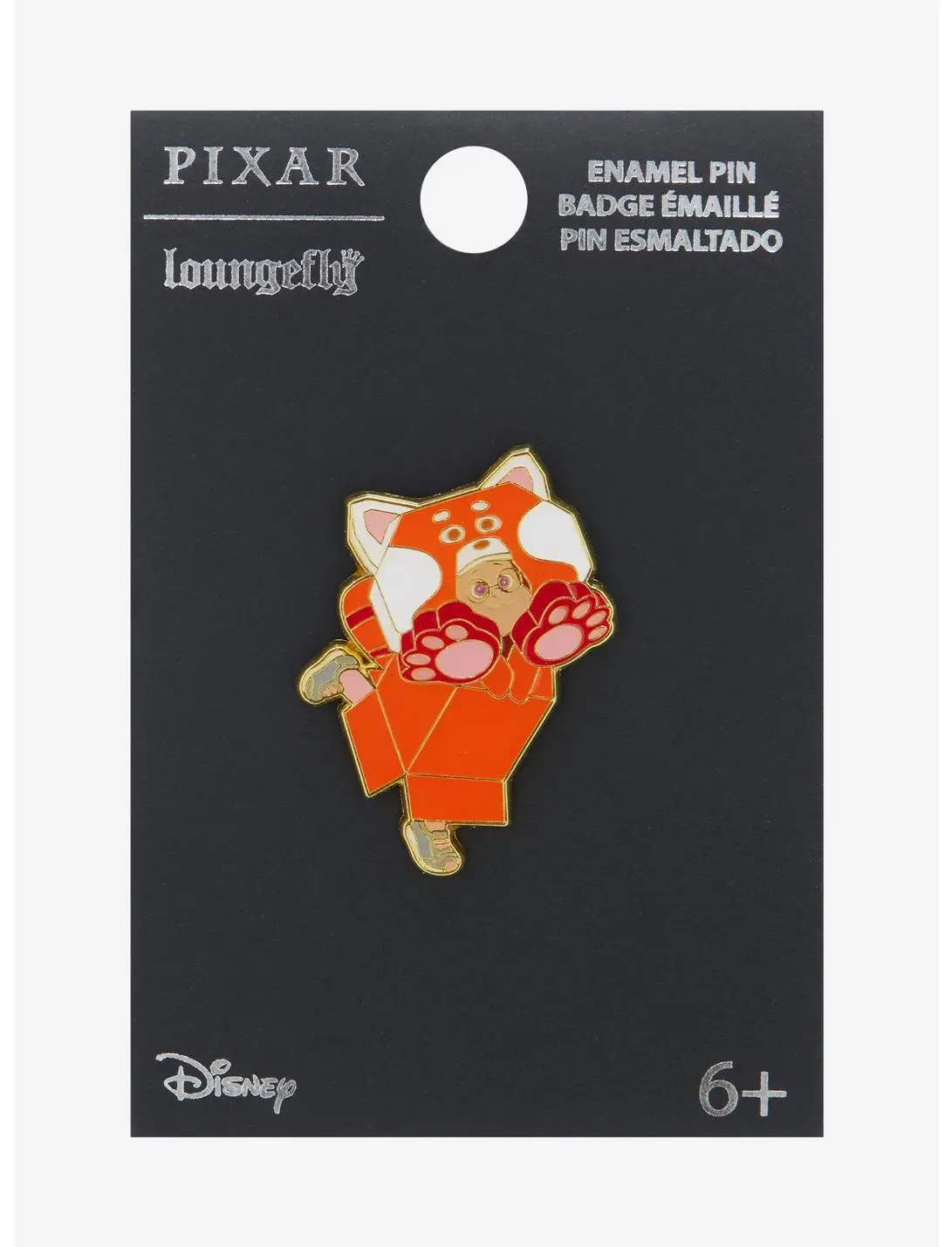 Loungefly Disney Pixar Turning Red Mei Red Panda Costume Enamel Pin - BoxLunch Exclusive