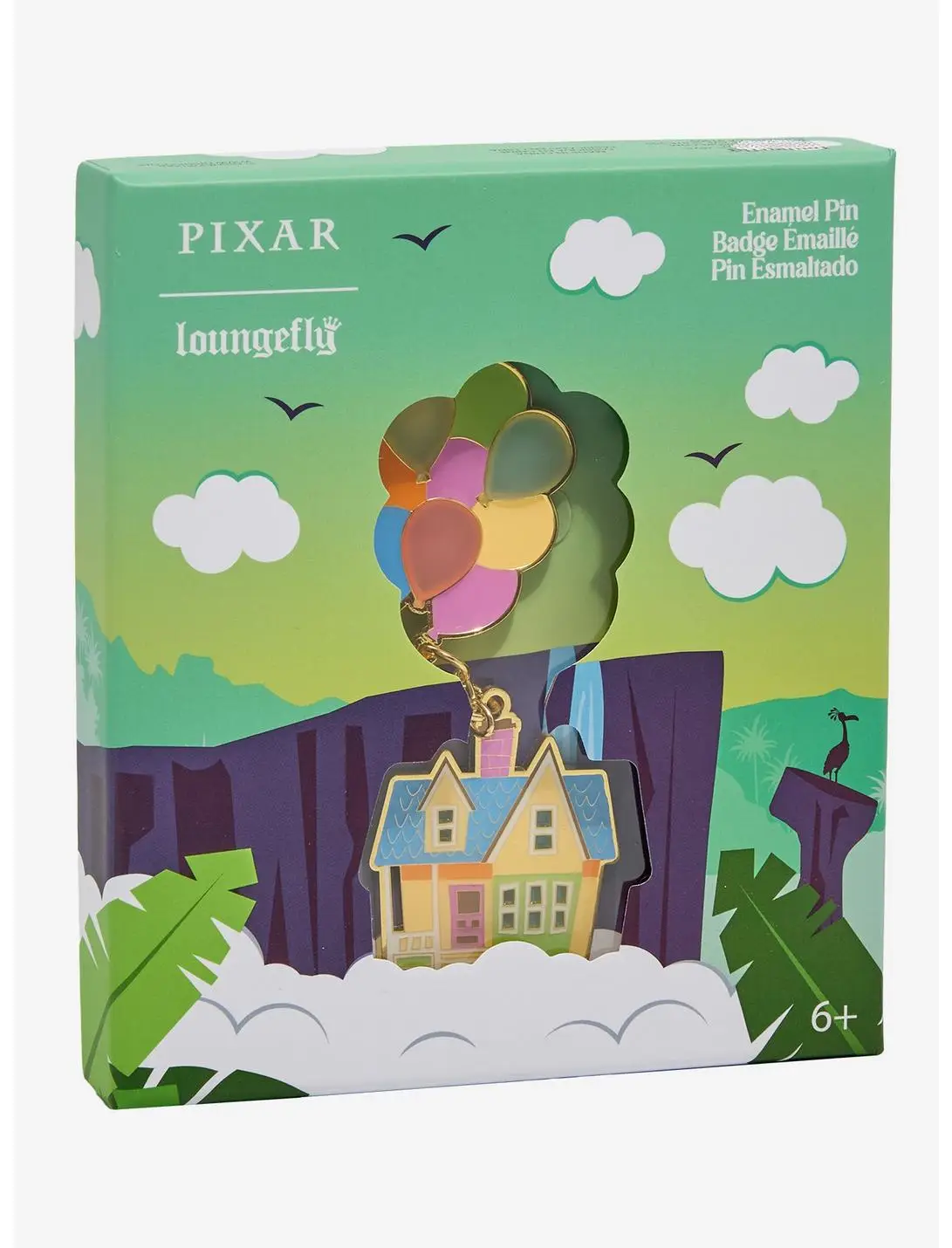 Loungefly Disney Pixar Up Carl & Ellie's House Limited Edition Enamel Pin - BoxLunch Exclusive