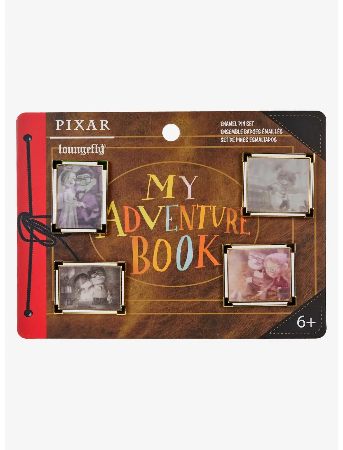 Loungefly Disney Pixar Up Pictures Enamel Pin Set